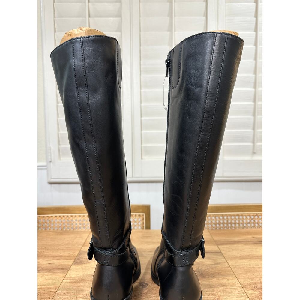 Naturalizer Women's Elliot Knee High Boots Black Leather 8.5 Wide NWOB Wide Calf - Picture 12 of 15